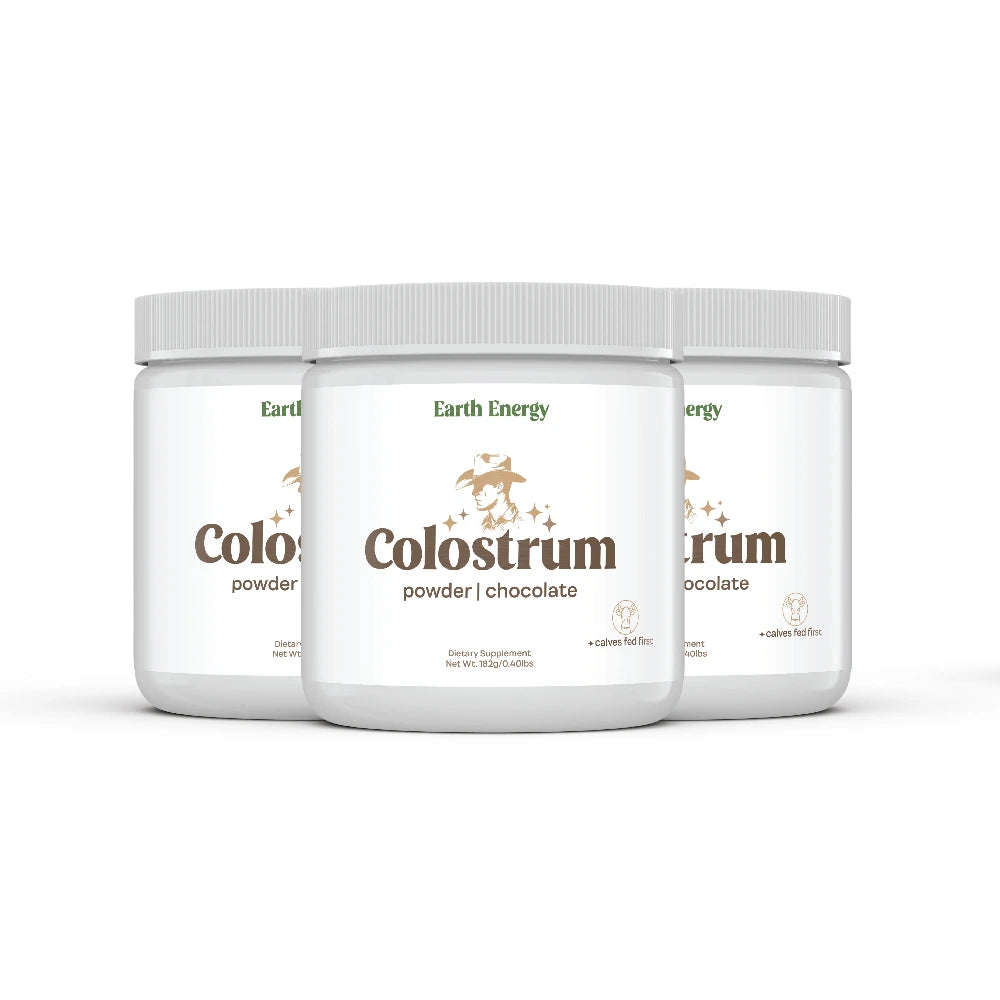Chocolate Colostrum 3 Pack - Earth Energy