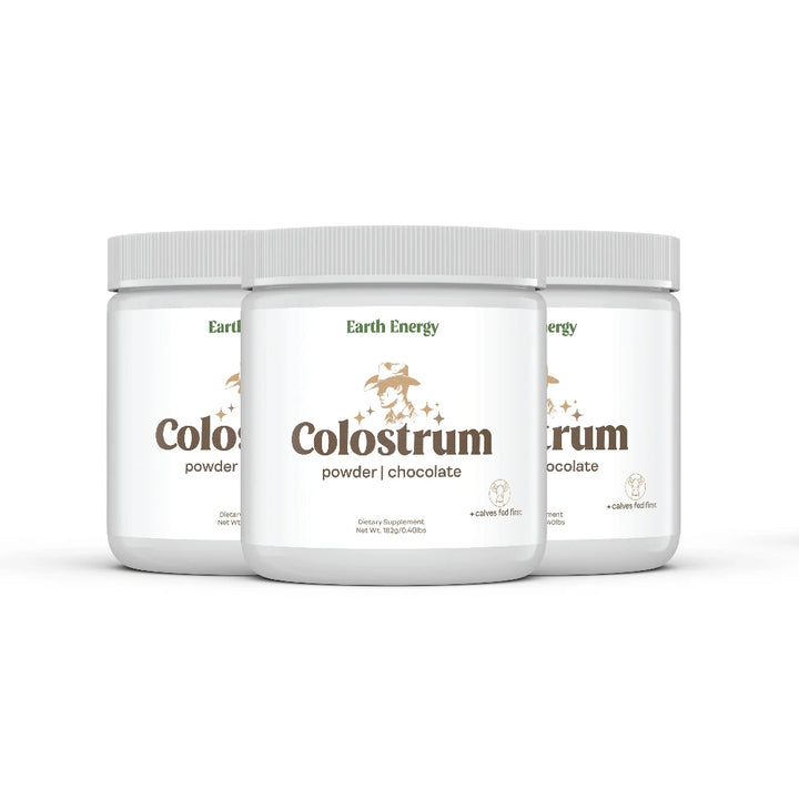 Chocolate Colostrum 3 Pack - Earth Energy