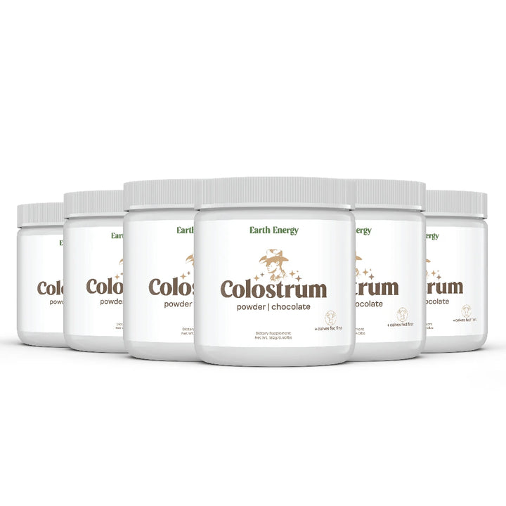 Chocolate Colostrum 6 Pack - Earth Energy