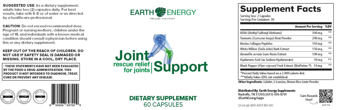 Joint Support - Earth Energy