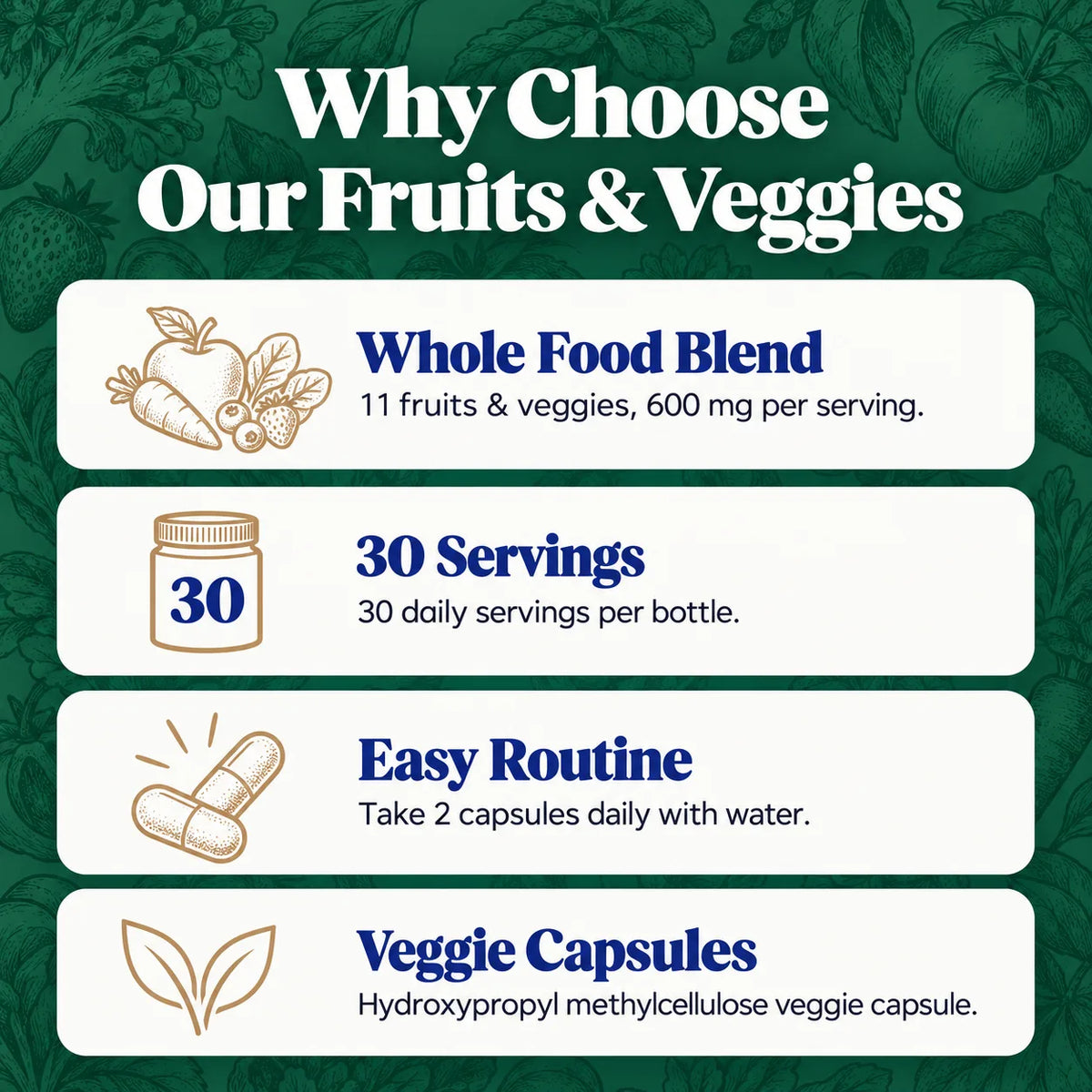 Fruits & Veggies Superfood